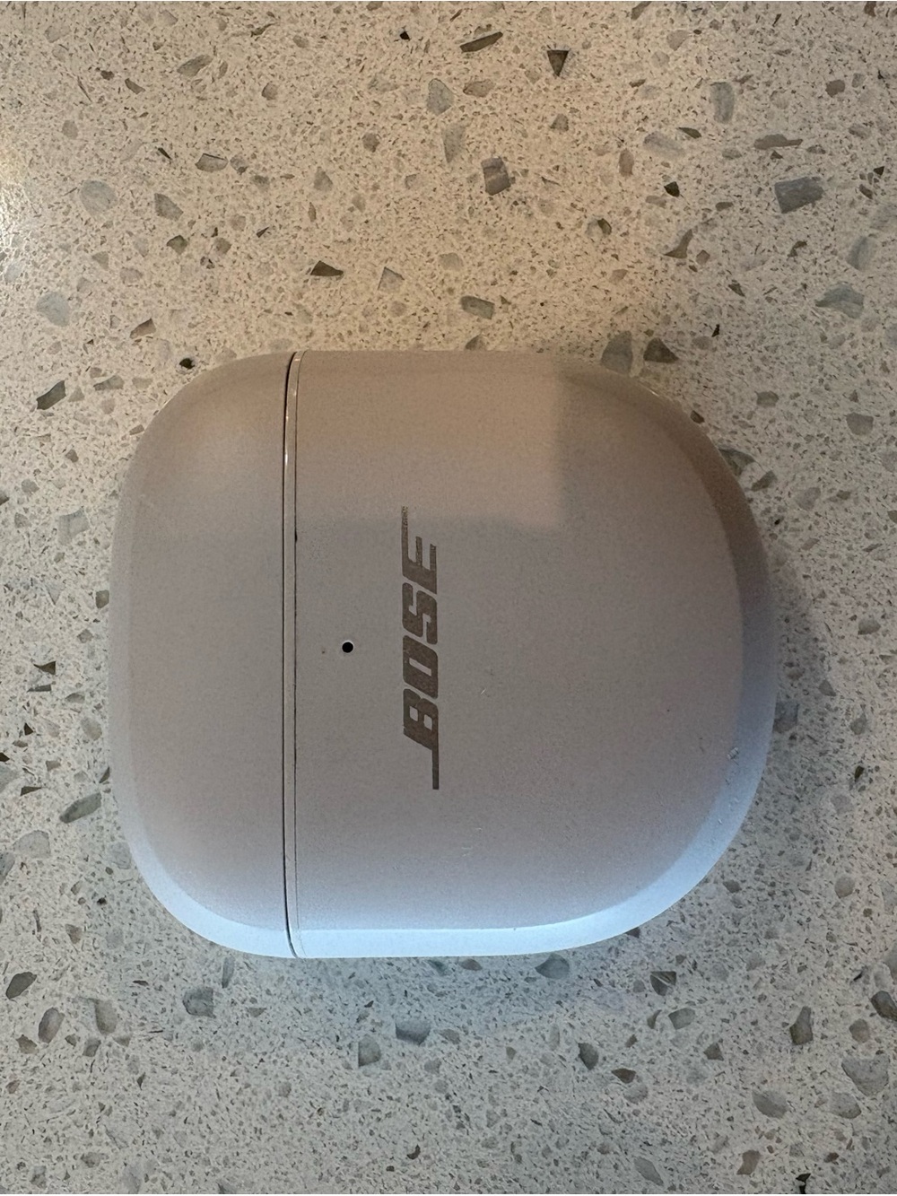 Bose Light Gray Wireless Earbuds Charging Case